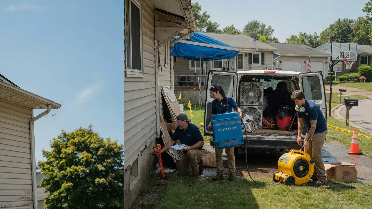 Ceiling Leak Cleanup in Persia, IA near me