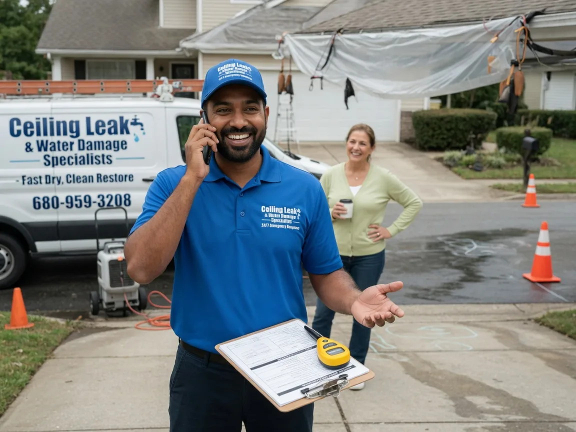 Ceiling Leak Cleanup Persia, IA FAQs